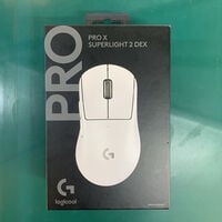 中古  Logicool　PRO　X　SUPERLIGHT2　DEX　WH 3400009744 