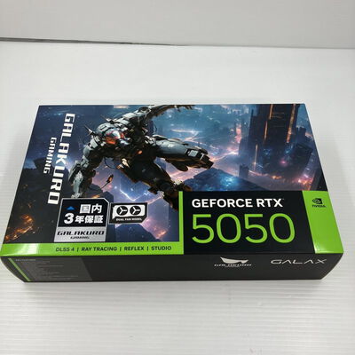 【秋葉原本店】中古  玄人志向 GG-RTX5050-E8GB/OC/DF (RTX5050 8GB) 183166 