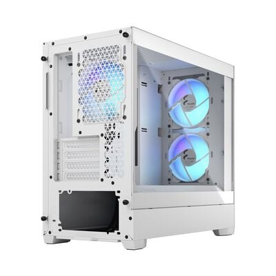 Fractal Design  Pop Mini Air RGB White TG Clear Tint FD-C-POR1M-01 (MicroATX) 