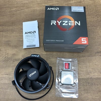 【宇都宮鶴田店】中古  AMD Ryzen 5 5600G (AM4/3.9GHz/19M/C6/T12/65W) 146740 