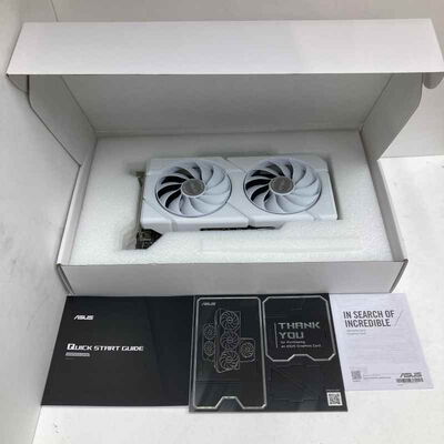 【八王子店】中古  ASUS DUAL-RTX4060TI-O8G-EVO-WHITE (RTX4060Ti 8G) 175546 