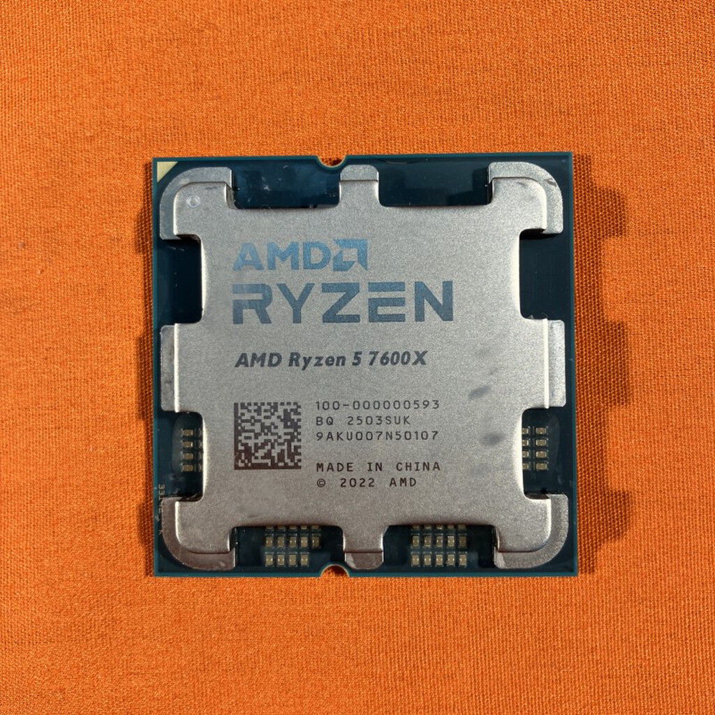 Ryzen 7600X 中古品 中古】AMD Ryzen 5 7600X (4.7GHz/TC:5.3GHz) BOX AM5/6C/12T/L3 32MB