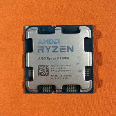 【なんば店】中古  AMD Ryzen 5 7600X (AM5/4.7GHz/38M/C6/T12/105W 152464 