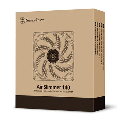 SilverStone  Air Slimmer 140 SST-AS140B (140mm ブラック) 