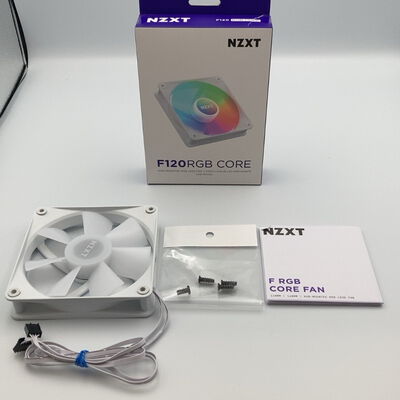 【甲府飯田店】中古  NZXT RF-C12SF-W1(F120 RGB CORE 1pack WH) 4720003354 