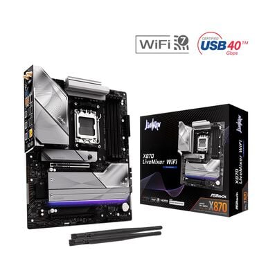ASRock  X870 Livemixer WiFi (X870 AM5 ATX) 