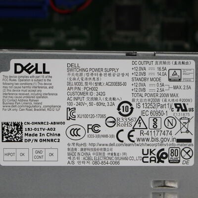【通販センター】中古  DELL Vostro 3681(Intel Core i5 10400/16GB/SSD500GB/DVDマルチ/オンボード/W11H64 MAR) 180923【9/4値下げ!】 