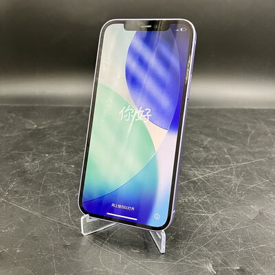 【大須店】中古  【SIMロック解除済み】【au】Apple iPhone12 6.1インチ 128GB (パープル)  MJNJ3J/A 155809 