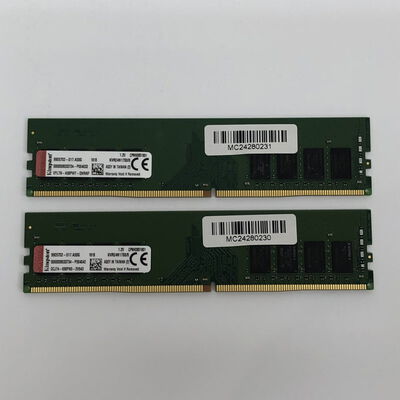 【津ラッツ店】中古  8GB 2枚組(合計16GB) PC4-19200/DDR4-2400 デスクトップ用 190927 