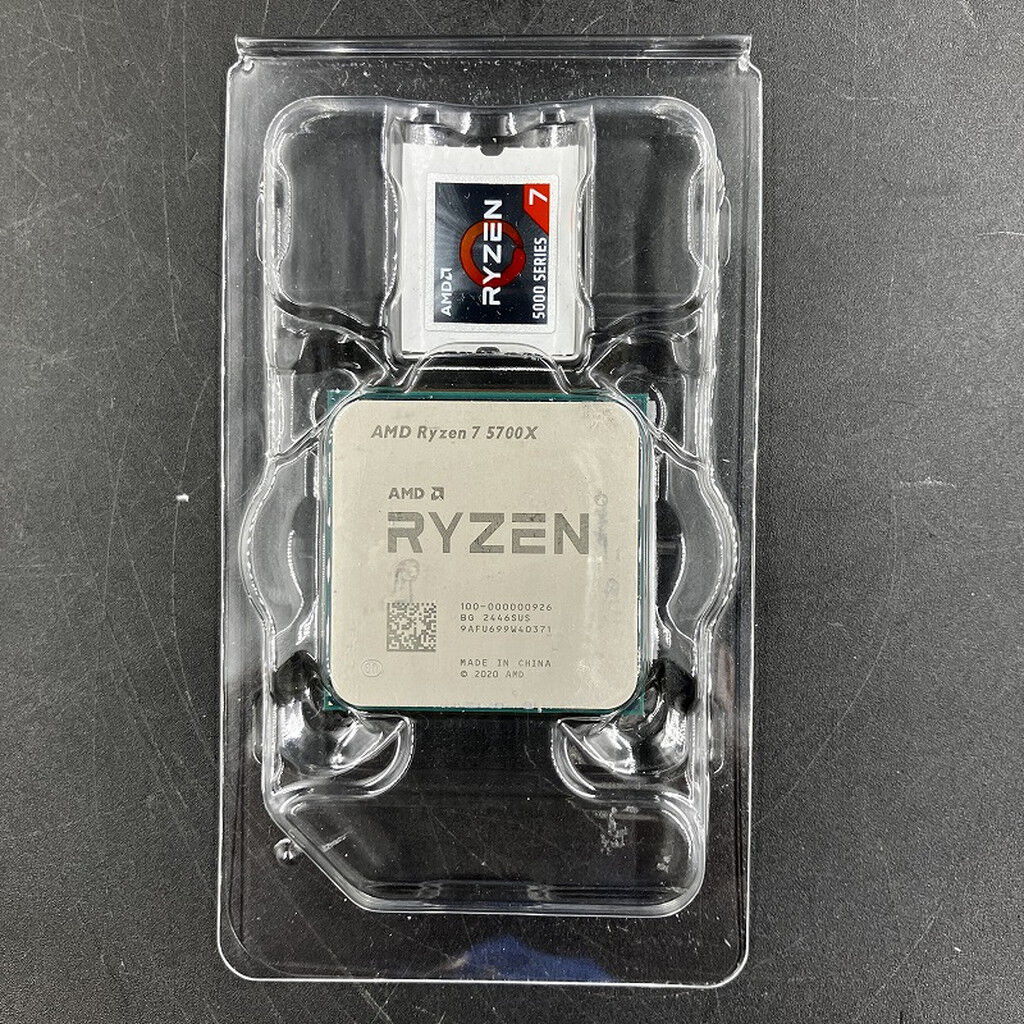 中古 AMD Ryzen 7 5700X (AM4/3.4GHz/36M/C8/T16/65W) 150182