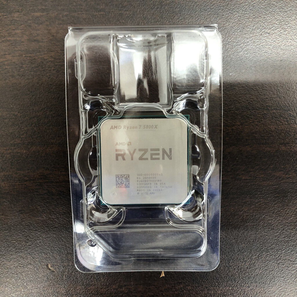 中古 AMD Ryzen 7 5800X (AM4/3.8/36M/C8/T16/105W) 143915 （379359