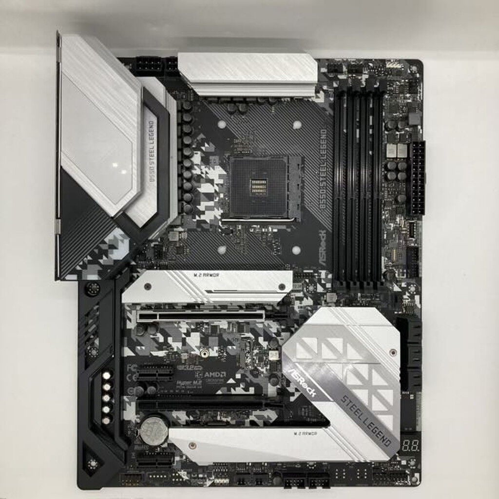 中古 【付属品欠品】 ASRock B550 Steel Legend (B550 AM4 ATX DDR4