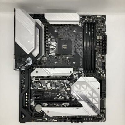 【八王子店】中古  【付属品欠品】 ASRock B550 Steel Legend (B550 AM4 ATX DDR4) 3480040219 