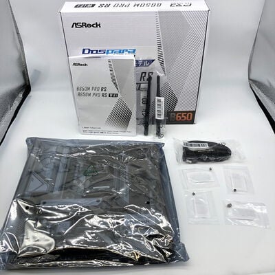 【宇都宮鶴田店】中古  ASRock B650M Pro RS WiFi (B650 AM5 mATX DDR5) 5280001177 