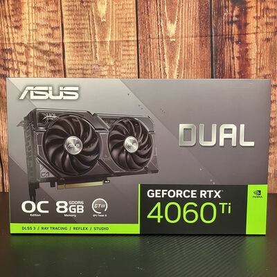 【富士青葉店】中古  ASUS DUAL-RTX4060TI-O8G (RTX4060Ti 8GB) 158564 