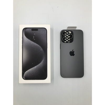【水戸赤塚店】中古  【国内版SIMフリー】Apple iPhone15 Pro Max 1TB ブラックチタニウム MU6Y3J/A 161282 