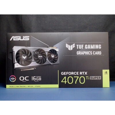 【前橋ｲﾝﾀｰｱｶﾏﾙ店】中古  ASUS TUF-RTX4070TIS-O16G-GAMING (RTX4070Ti SUPER 16GB) 164242 