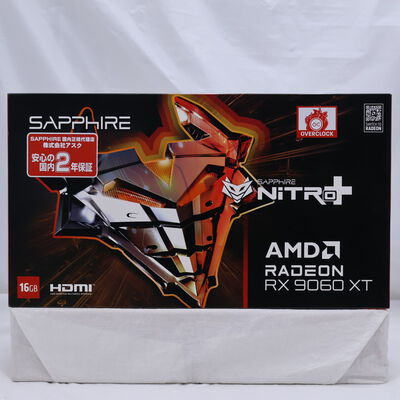 【通販センター】中古  SAPPHIRE NITRO+ Radeon RX 9060 XT GAMING OC 16GB (RX9060XT 16G) 179903 