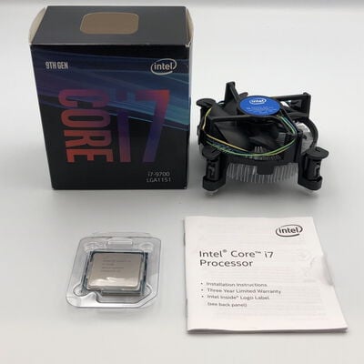【甲府飯田店】中古  Intel Core i7 9700 (1151/3.00GHz/12M/C8/T8) 140316 