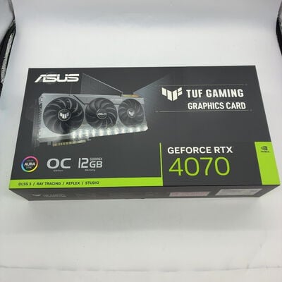 【宇都宮鶴田店】中古  ASUS TUF-RTX4070-O12G-GAMING (RTX4070 12GB) 157130 