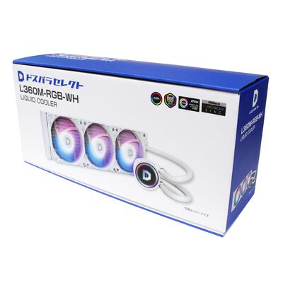 ドスパラセレクト  L360M-RGB-WH (ホワイト) 