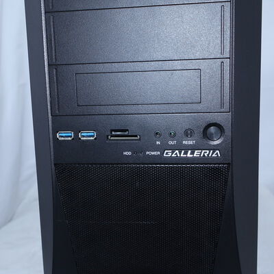【通販センター】中古  THIRDWAVE GALLERIA KT(Intel Core i9 9900K/16GB DDR4 (PC4)/SSD500GB/DVDマルチ/NVIDIA GeForce RTX 2080 8GB/W11H64 MAR) 205251 