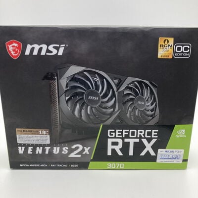 【神戸・三宮店】中古  MSI GeForce RTX 3070 VENTUS 2X OC (RTX3070 8G) 143902 