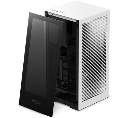 NZXT  H1 Version2 CS-H11BW-JP (Mini-ITX 750W電源 水冷CPUクーラー搭載 マットホワイト) 