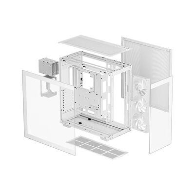 DEEPCOOL  CH780 WH R-CH780-WHADE41-G-1 (E-ATX ガラス ホワイト) 