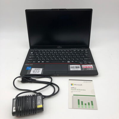 【大分店】中古  FUJITSU LIFEBOOK U6312/K (INTEL Core i5 1245U /16GB/SSD256GB/-/オンボード/13.3/1920x1080/Wi-Fi/WEBCAM/W11H64/MicrosoftOffice H&B 2024付) 181332 