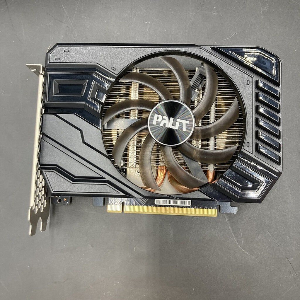 正常動作品 Palit GeForce GTX1660 Super StormX 中古】PALIT GeForce GTX1660 SUPER StormX NE6166S018J9-161F PCIExp