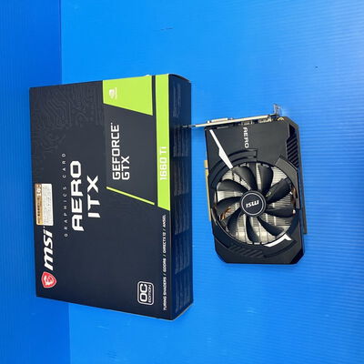 【大須店】中古  MSI GeForce GTX 1660 Ti AERO ITX 6G OC(GTX1660Ti) 139073 
