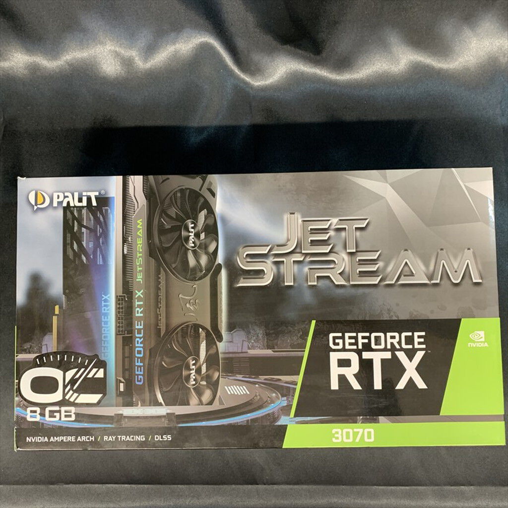 中古 Palit RTX3070 JetStream OC NE63070T19P2-1040J (RTX3070 8G