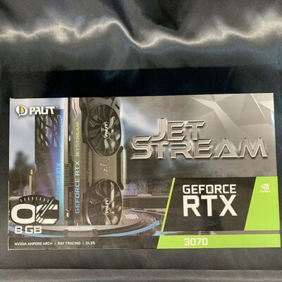 【横浜駅前店】中古  Palit RTX3070 JetStream OC NE63070T19P2-1040J (RTX3070 8G) 143909 