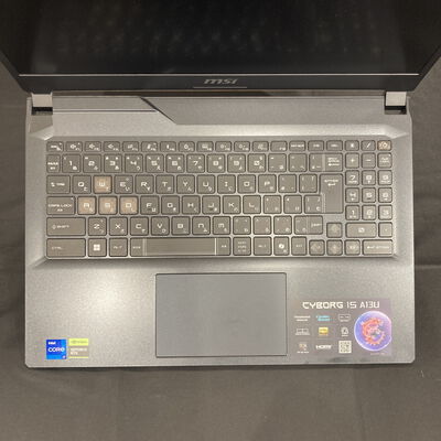【静岡東瀬名店】中古  MSI Cyborg15A13UCK-4169JP(i7-13620H/16GB/SSD512GB/RTX3050/W11H) 5140001821 
