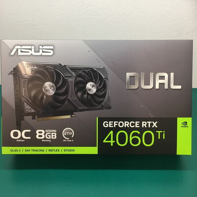 【佐賀南部バイパス店】中古  ASUS DUAL-RTX4060TI-O8G (RTX4060Ti 8GB) 158564 