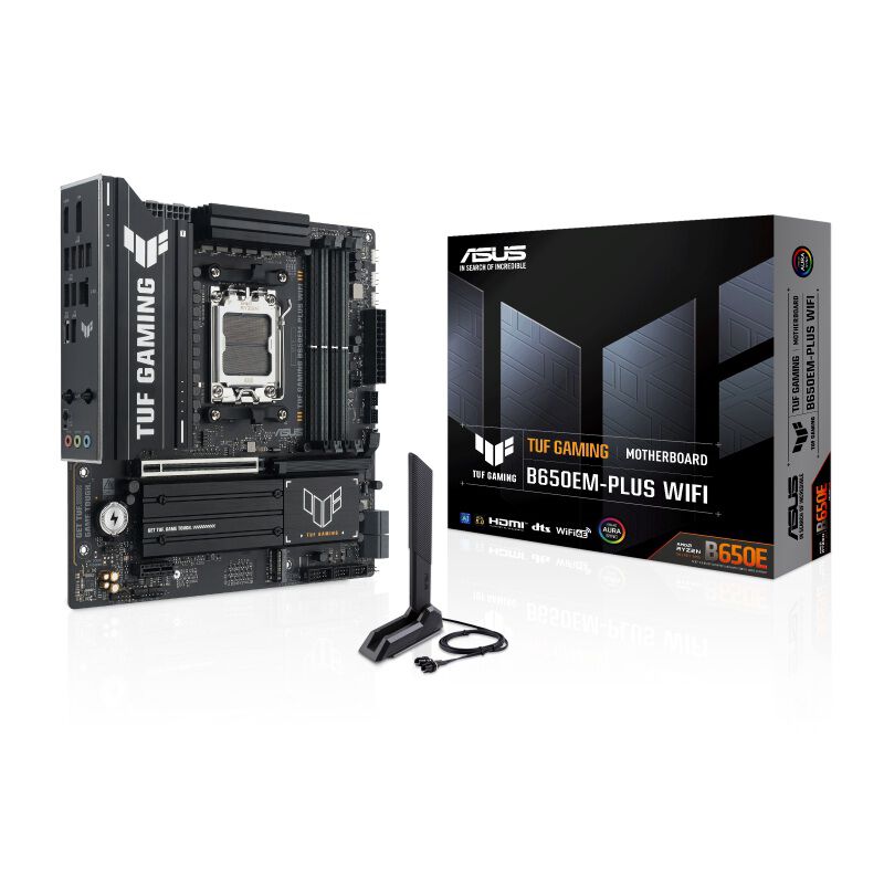 TUF ASUS GAMING マザーボード、8+2+ mATX AMD WiFi B650EM-E Gaming TUF ASUS | Amazon 新品未使用 WIFI B650EM-PLUS マザーボード