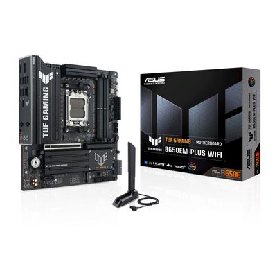 ASUS  TUF GAMING B650EM-PLUS WIFI (B650 AM5 MicroATX)