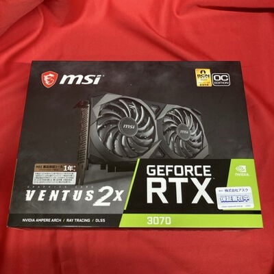 【千葉店】中古  MSI GeForce RTX 3070 VENTUS 2X OC (RTX3070 8G) 143902 