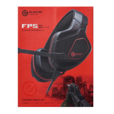 エレコム  HS-G50BK (ゲーミングヘッドセット ブラック) 