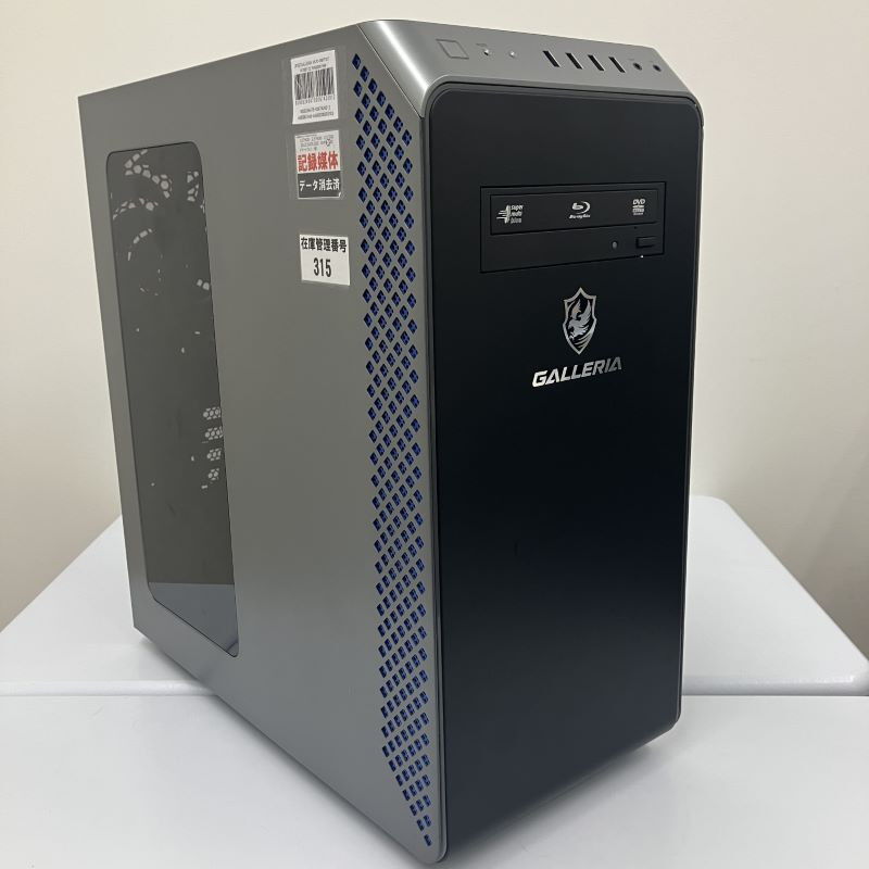 GALLERIA XF-A / Core i7 / SSD＆HDD 中古 GALLERIA XA7C-R47TS(i7 14700F/32GB/SSD1TB/BD-XL