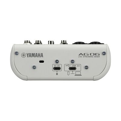 YAMAHA  AG06MK2 W (Live Streaming Mixer ホワイト) 