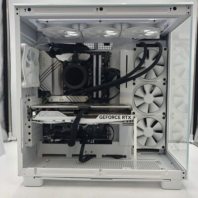 【福井日之出店】中古  自作PC H9White(i7 13700K/32GB/SSD500GB+2TB/RTX4070 Ti SUPER/W11H) 5200000740 