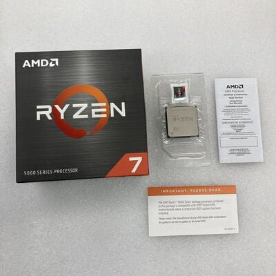 【京都店】中古  AMD Ryzen 7 5700X (AM4/3.4GHz/36M/C8/T16/65W) 150182 