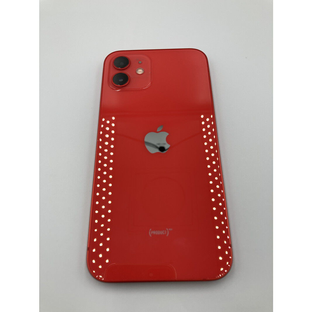 中古 Apple iPhone12 6.1インチ 128GB (PRODUCT)RED 国内版SIMロック