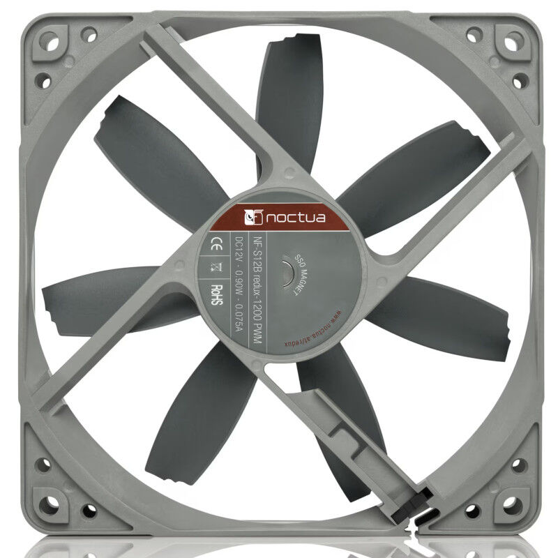 noctua NF-S12B redux-1200 PWM NF-S12B-REDUX-1200P (120mm グレー