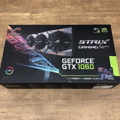 【宇都宮鶴田店】中古  ASUS STRIX-GTX1060-O6G-GAMING(GTX1060 6G GDR5) 131998 