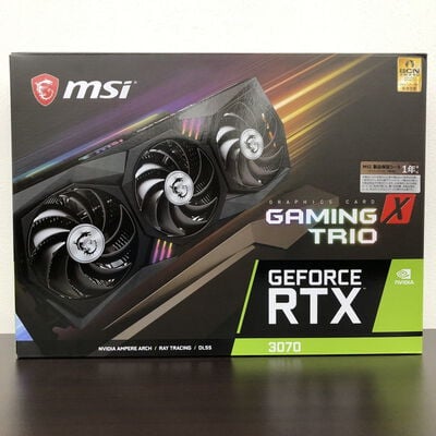 【長野稲里店】中古  MSI GeForce RTX 3070 GAMING X TRIO (RTX3070 8G) 143901 