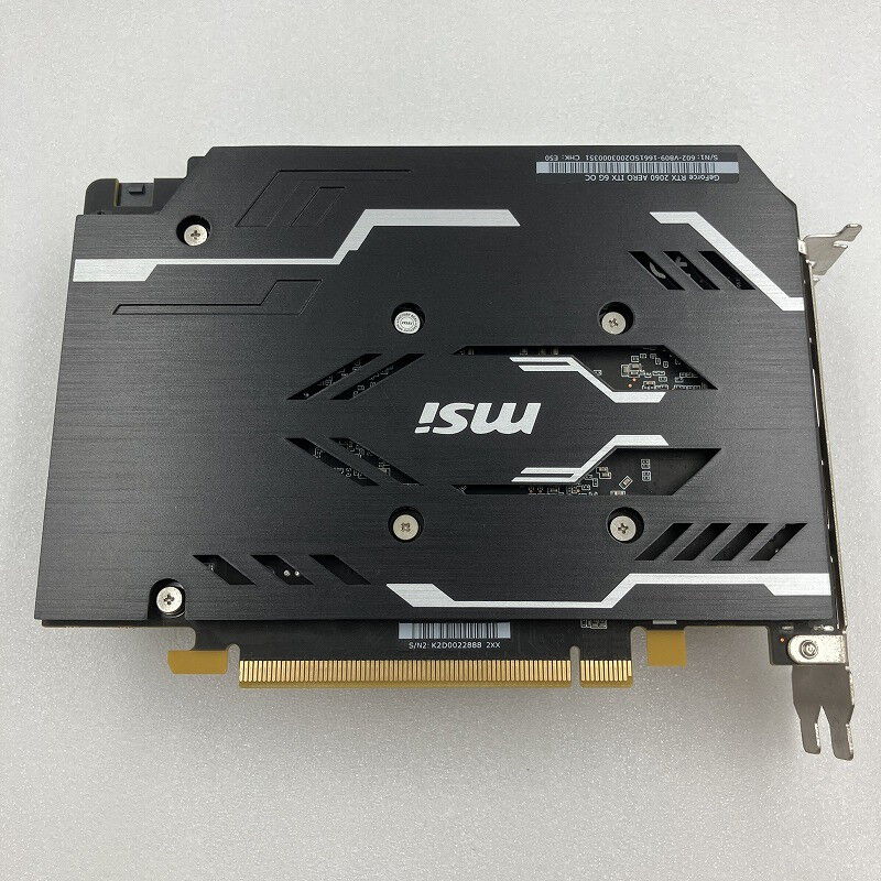 中古 MSI GeForce RTX 2060 AERO ITX 6G OC 3290006668