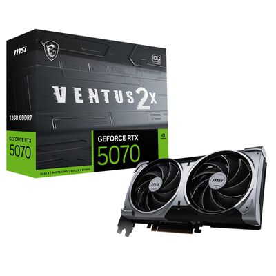 MSI  GeForce RTX 5070 12G VENTUS 2X OC (GeForce RTX 5070 12GB) 